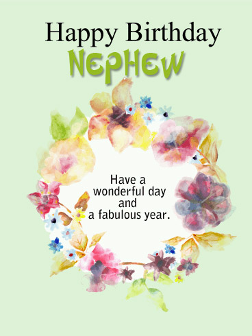 Birthday Wishes for Nephew